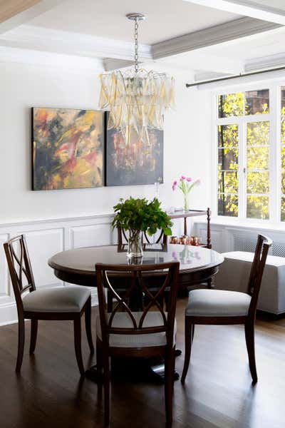  Traditional Eclectic Apartment Dining Room. Gramercy Apartment by Fawn Galli Interiors.