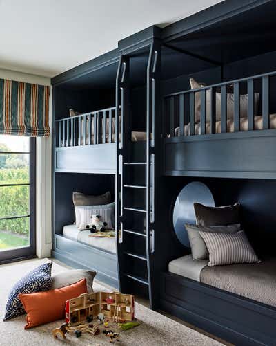  Farmhouse Vacation Home Children's Room. RUTHERFORD by Hurley Hafen LLC.