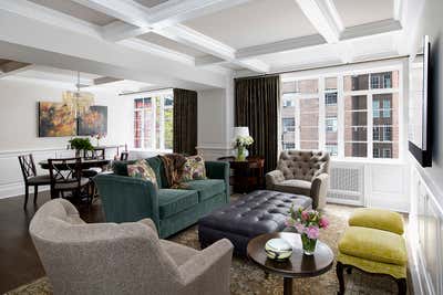  Eclectic Apartment Living Room. Gramercy Apartment by Fawn Galli Interiors.