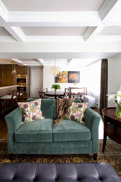  Traditional Apartment Living Room. Gramercy Apartment by Fawn Galli Interiors.