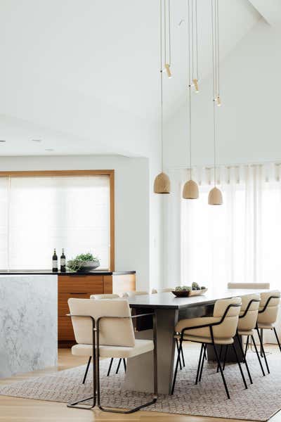  Modern Organic Vacation Home Dining Room. Sampson Ave by Cityhome Collective.