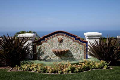  Mediterranean Traditional Family Home Exterior. La Jolla Country Club Drive by Interior Design Imports.