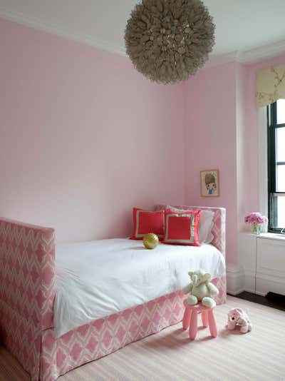 Eclectic Apartment Children's Room. East 68th Street by Fawn Galli Interiors.