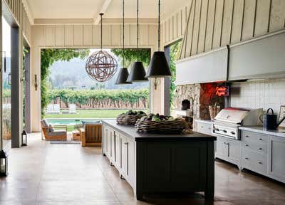  Farmhouse Vacation Home Kitchen. CONTENTO by Hurley Hafen LLC.