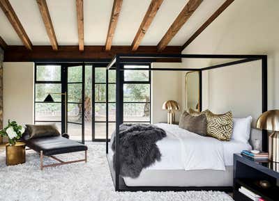  Contemporary Vacation Home Bedroom. SAINT HELENA by Hurley Hafen LLC.