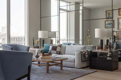  Eclectic Bachelor Pad Living Room. Pacific Heights Pied-à-terre by ECHE.