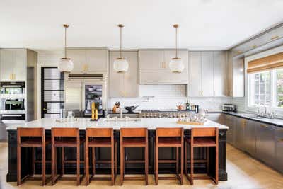  Eclectic Family Home Kitchen. Seattle Family Home by Sasha Adler Design.