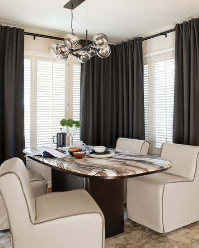  Eclectic Family Home Dining Room. Bay Area Residence by Tiller Dawes Design Group.