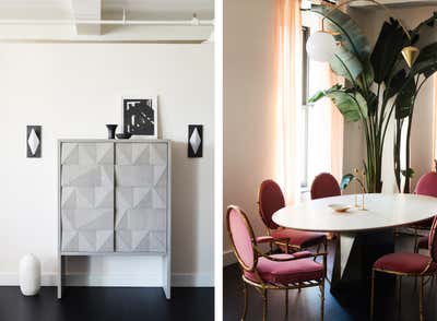  Modern Apartment Dining Room. Nolita Loft  by Jesse Parris-Lamb.