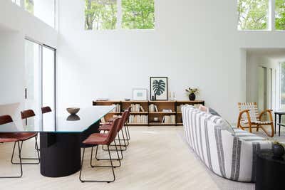 Modern Vacation Home Dining Room. East Hampton Modern  by Jesse Parris-Lamb.