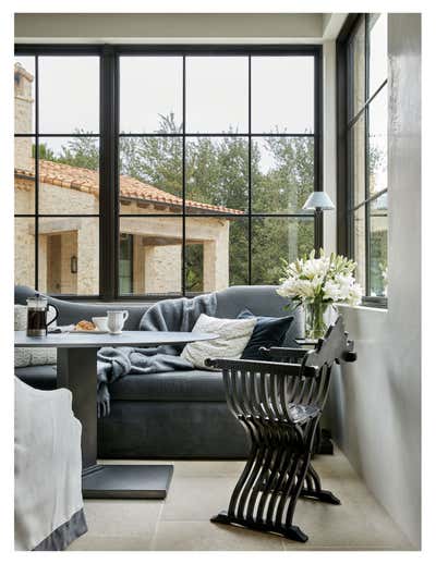  Contemporary Family Home Dining Room. Carved in Stone by Mohon Interiors.