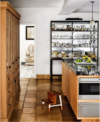  Eclectic Family Home Kitchen. Laurel Canyon by Romanek Design Studio.