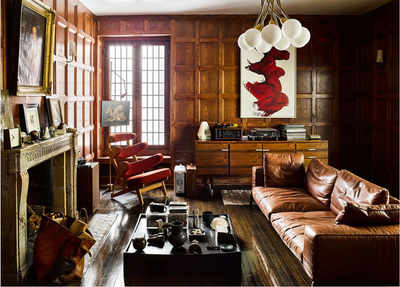  Eclectic Family Home Office and Study. Laurel Canyon by Romanek Design Studio.