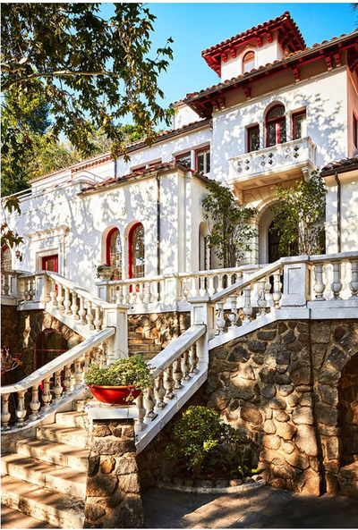  Eclectic Family Home Exterior. Laurel Canyon by Romanek Design Studio.