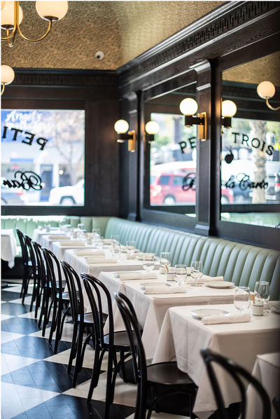  Contemporary Restaurant Dining Room. Petit Trois by Romanek Design Studio.