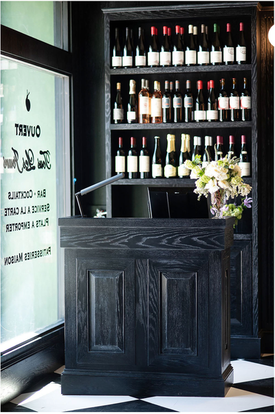 Contemporary Restaurant Bar and Game Room. Petit Trois by Romanek Design Studio.