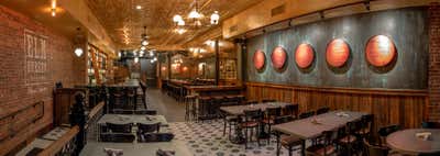 Rustic Bar and Game Room. Elm Street Taproom by Assembly Design Studio.