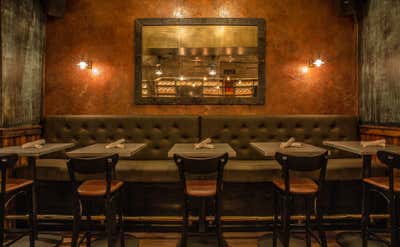  Country Restaurant Dining Room. Elm Street Taproom by Assembly Design Studio.