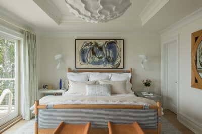  Beach Style Beach House Bedroom. Montauk, New York by Foley & Cox.