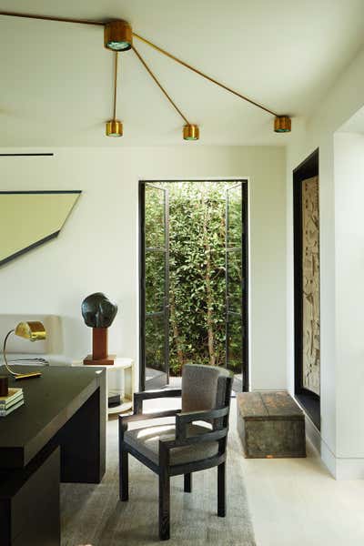 Eclectic Office and Study. Beverly Hills Project by Clint Nicholas Design.