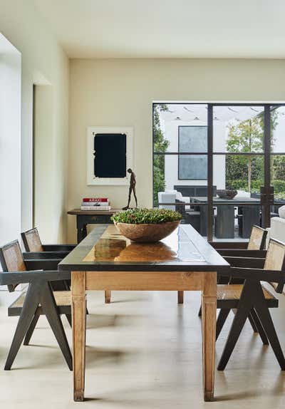  Eclectic Family Home Dining Room. Beverly Hills Project by Clint Nicholas Design.