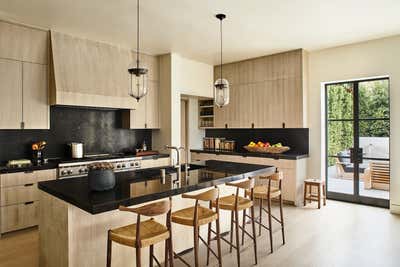  Eclectic Family Home Kitchen. Beverly Hills Project by Clint Nicholas Design.
