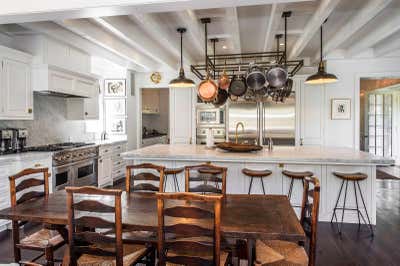  Farmhouse Traditional Vacation Home Kitchen. Furtherlane by Clint Nicholas Design.