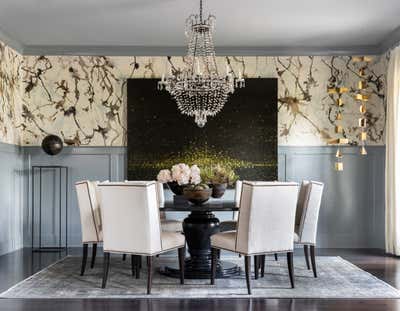  Transitional Family Home Dining Room. Rozell House by Nest Design Group.