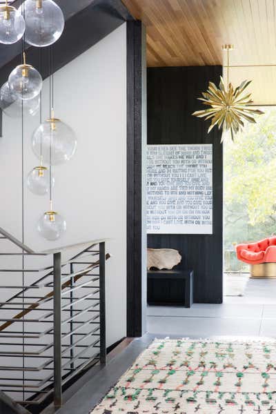  Contemporary Family Home Entry and Hall. Haute Bohemian by HSH Interiors.