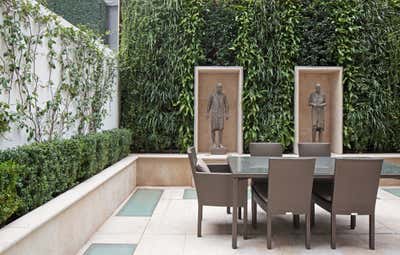  Contemporary Family Home Patio and Deck. Knightsbridge House by McQuin Partnership Interior Design.