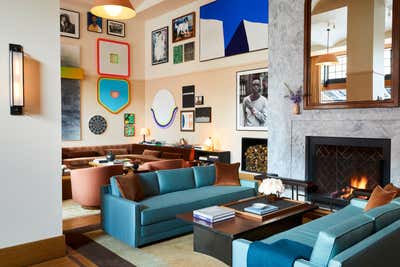  Eclectic Hotel Lobby and Reception. Shinola Hotel by GACHOT.