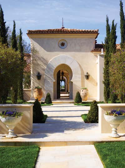  Mediterranean Family Home Entry and Hall. Crystal Cove by Ohara Davies Gaetano Interiors.