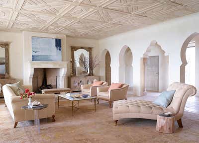  Mediterranean Family Home Dining Room. Crystal Cove by Ohara Davies Gaetano Interiors.