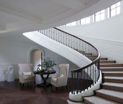  Transitional Family Home Entry and Hall. Timeless Elegance by Ohara Davies Gaetano Interiors.