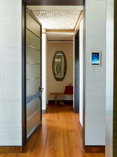  Contemporary Apartment Entry and Hall. West Village by Phillip Thomas Inc..