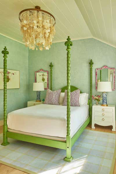  Eclectic Vacation Home Bedroom. Bellport by Phillip Thomas Inc..