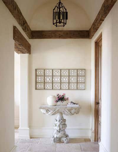 French Family Home Entry and Hall. French Provencal, Shady Canyon by Ohara Davies Gaetano Interiors.