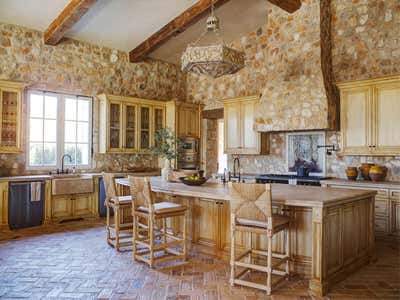  French Family Home Kitchen. French Provencal, Shady Canyon by Ohara Davies Gaetano Interiors.