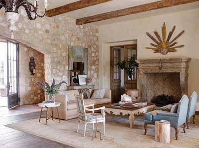  French Family Home Living Room. French Provencal, Shady Canyon by Ohara Davies Gaetano Interiors.