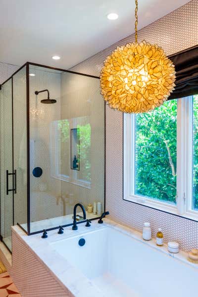 Eclectic Family Home Bathroom. 9024 by Parlor Interiors.