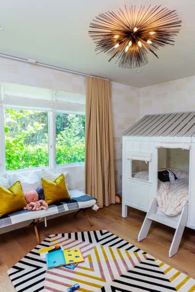  Eclectic Family Home Children's Room. 9024 by Parlor Interiors.