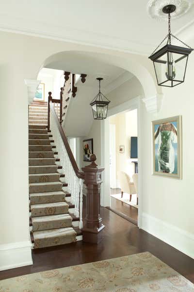  Traditional Family Home Entry and Hall. East Coast Restoration  by Philip Mitchell Design LLC.