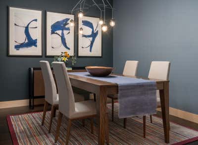  Contemporary Apartment Dining Room. TERRA SPRINGS CONDO by Susan E. Brown Interior Design.