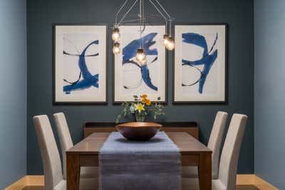  Modern Apartment Dining Room. TERRA SPRINGS CONDO by Susan E. Brown Interior Design.