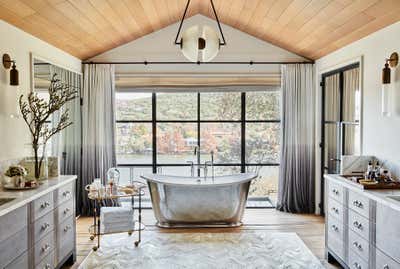  Contemporary Family Home Bathroom. Bohemian at Heart by Fern Santini, Inc..