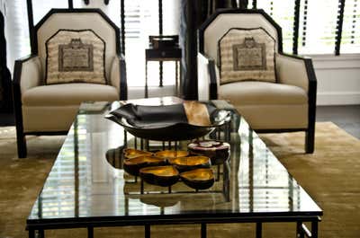  Art Deco Vacation Home Living Room. Encino CA Residence by Elegant Designs Inc..