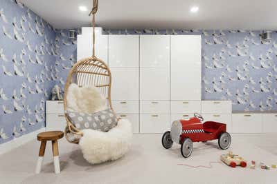 Eclectic Apartment Children's Room. TriBeCa Triplex by Ariel Farmer Interiors.