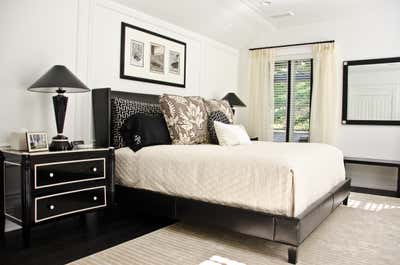  Art Deco Vacation Home Bedroom. Encino CA Residence by Elegant Designs Inc..