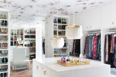  Bohemian Contemporary Family Home Storage Room and Closet. Haute Bohemian by HSH Interiors.