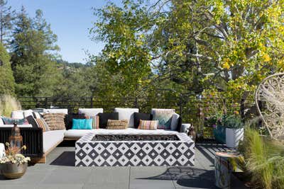  Bohemian Family Home Patio and Deck. Haute Bohemian by HSH Interiors.
